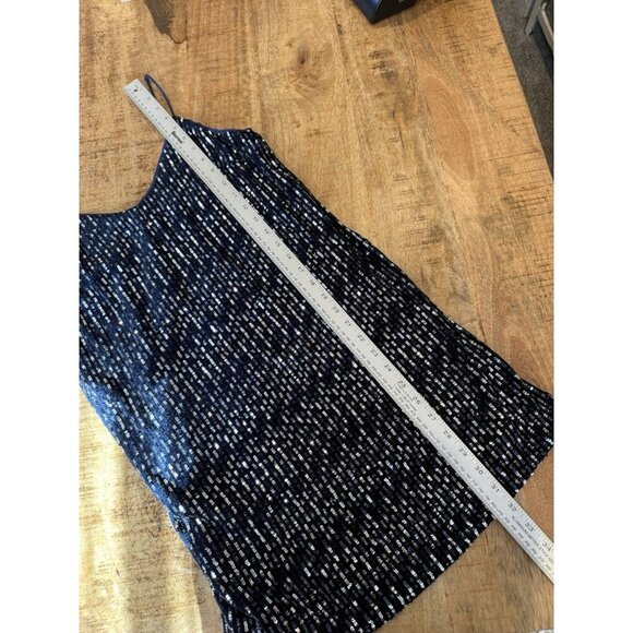 Wild Honey Sequin Spaghetti Party Cocktail Vegas Night Dress Small Homecoming - Picture 6 of 8